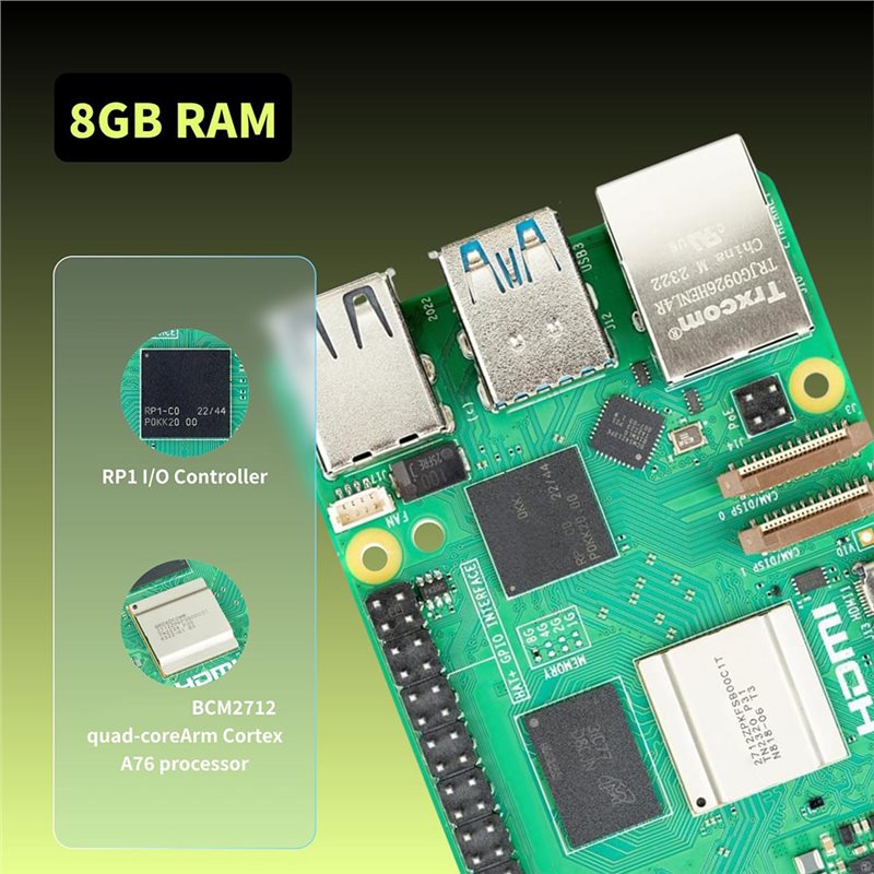 T23C, 라즈베리 파이 5용 이라스텍 스타터 키트,  - Raspberry Pi 5 8Gb Board 리뷰 및 가격